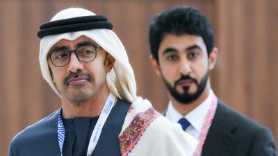 رئیس امارات متحده عربی هیئت‌هایی از روسیه، اوکراین و ایالات متحده را به حضور پذیرفت