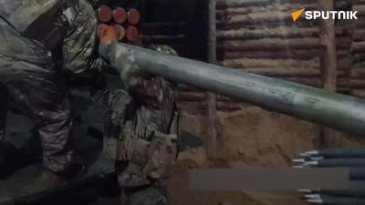  موشک‌انداز گراد روسیه، پیاده‌نظام اوکراین را در ساحل راست رودخانه دنیپر در نزدیکی خرسون در هم کوبید