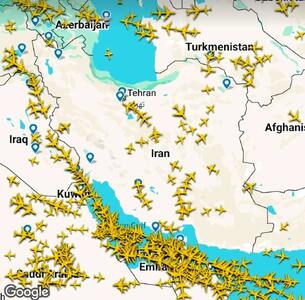  کلیر شدن آسمان ایران صحت ندارد