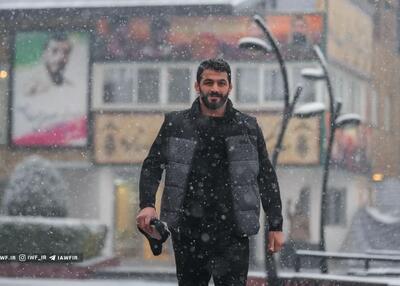 روز برفی ستاره ها در خانه کشتی(عکس)