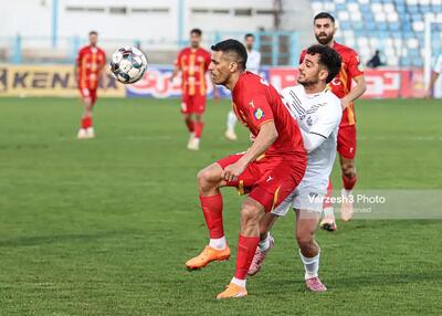 نجات مدافع تیم ملی با گرفتن اخراجی (عکس)