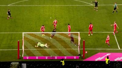 گل دوم آگزبورگ به بایرن مونیخ (ماسنگو)