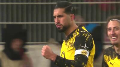 گل اول دورتموند به یونیون برلین توسط امره جان