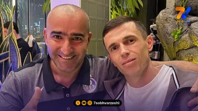 کار قشنگ یاسر آسانی؛ از زمین فوتبال تا رفاقت واقعی با تدارکات استقلال +عکس