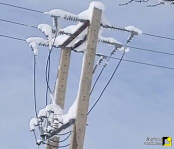  برقدار شدن برق بیش از ۶ هزار مشترک روستایی خراسان شمالی محاصره در برف