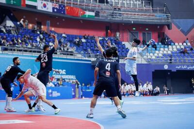  دومی هندبال ایران در مرحله دوم قهرمانی آسیا