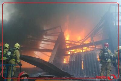  سخنگوی سازمان آتش نشانی تهران : یک کارگاه چاپ در غرب تهران طعمه حرق شد