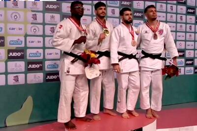  جودو ایران در کاپ آفریقا سوم شد/ پرهیزگار مرد طلایی کاروان