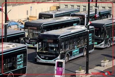  خروج اتوبوس‌های دوکابین ۱۸ متری از اسکله شهید رجایی