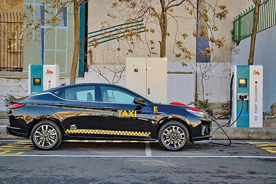 تاکسی‌های برقی اصفهان به ۵۰۰ دستگاه می‌رسد