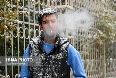  تصاویر؛ بارش برف در شیراز پس از ۱۲ سال