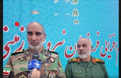 تاکید فرماندهان نیروی زمینی ارتش و سپاه بر وحدت نیروهای مسلح در مقابله با دشمنان