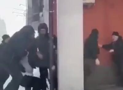  فیلم | ربودن جوانان اوکراینی برای اعزام به جنگ