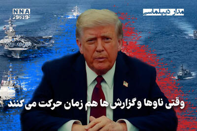 مداردیپلماسی | وقتی ناو‌ها و گزارش‌ها هم‌زمان حرکت می‌کنند