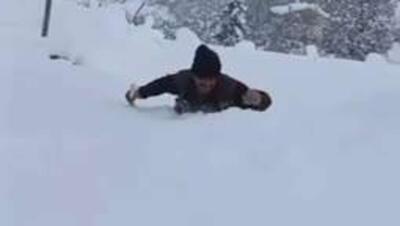  بارش برف شدید در ترکیه، موجب اختلال در رفت و آمد شده است