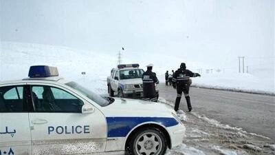  برف و باران در ۷ استان / ترافیک در ورودی‌های تهران