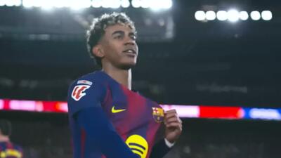 سوپرگل محشر یامال؛ گل سوم بارسلونا به رئال اویدو