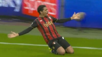 گل سوم بورنموث به لیورپول توسط عدلی