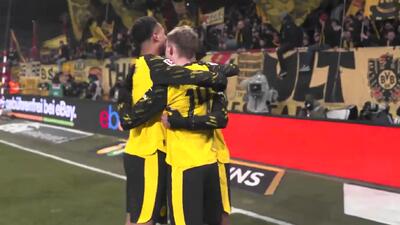 گل سوم دورتموند به یونیون برلین توسط بایر