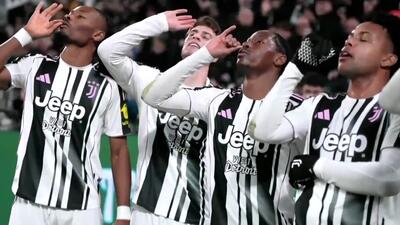 گل اول یوونتوس به ناپولی (جاناتان دیوید)