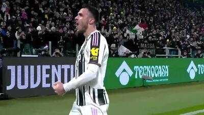 گل سوم یوونتوس به ناپولی (کاستیچ)