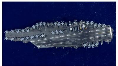 فاصله دقیق ناو «آبراهام لینکلن» با ایران فاش شد