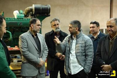  بازدید معاون برنامه‌ریزی توانیر از روند احداث نیروگاه‌های مقیاس کوچک در تهران