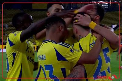  گل اول النصر به التعاون گل به‌خودی الدوساری