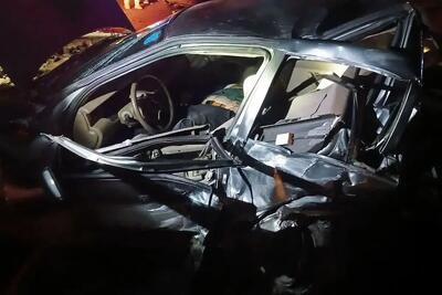 تصادف مرگبار در آزادراه قزوین