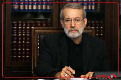  لاریجانی: رژیم صهیونی برای جنگ شهری مسلحانه در ایران با اوباش ارتباط گرفته بود