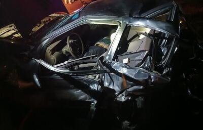  یک کشته و ۲ مصدوم در سانحه رانندگی آزادراه قزوین ، کرج