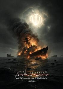 پوستر معنادار رسانه مرتبط با سپاه+عکس