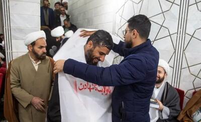  تصاویر؛ تجمع طلاب کفن‌پوش در قم