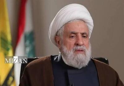  شیخ نعیم قاسم: جنگ علیه ایران کل منطقه را شعله‌ور می‌کند/ مقابله با تهدید علیه رهبری، واجب است