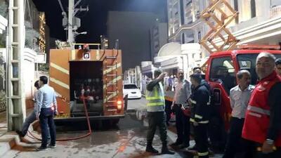  نجات معجزه‌آسای ۱۵۰ پزشک و بیمار از آتش سوزی در مجتمع پزشکی اصفهان