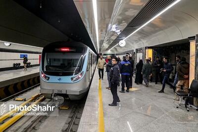  انجام بیش از ۵ میلیون و ۱۹۳ هزار سفر از طریق مترو مشهد در دی‌ماه ۱۴۰۴
