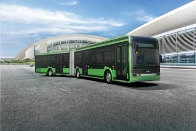 ۱۵ دستگاه اتوبوس دوکابین ۱۸‌متری در راه تهران