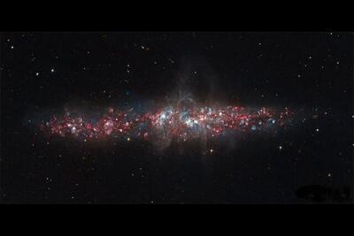  عکس روز ناسا از «کهکشان رشته مروارید»