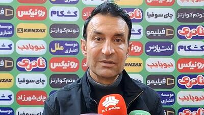 رضا عنایتی: این سه امتیاز برای ما خیلی مهم بود