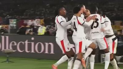 گل اول میلان به رم توسط د وینتر