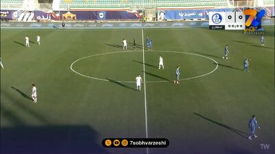 استقلال 1-0 استقلال خوزستان/ یک مدافع استقلال را پیش انداخت