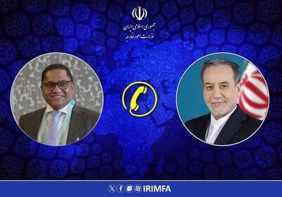  عراقچی درباره ناآرامی های اخیر به وزیر امور خارجه سریلانکا چه گفت؟
