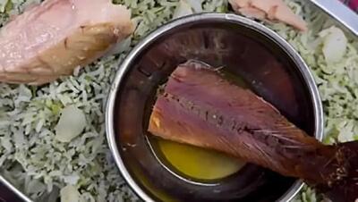  طرز تهیه باقالاقاتوق خوشمزه با ماهی دودی