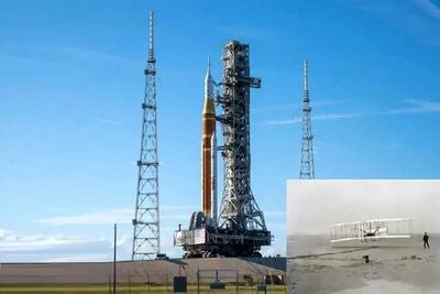 هواپیمای برادران رایت به ماه می‌رود