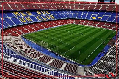  ورزشگاه نیوکمپ را سیل برد!