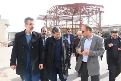  بازدید مدیرکل ورزش و جوانان از اماکن ورزشی بهنمیر