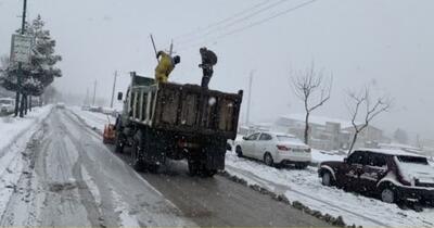  آماده‌باش ۷۰۰ نیروی خدمات شهری برای بارش برف در کرمانشاه