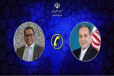 گفتگوی تلفنی وزرای خارجه ایران و سریلانکا درمورد تحولات منطقه‌ای