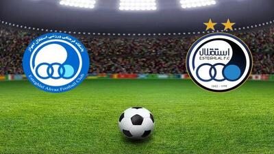 اعلام ترکیب استقلال مقابل آبی‌های خوزستان؛ بازگشت جلالی و نیمکت‌نشینی آسانی