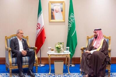 جزئیات گفتگوی رئیس جمهور با ولیعهد عربستان؛ بن سلمان: تهدید و تنش علیه ایران را غیرقابل‌پذیرش می‌دانیم / آماده هرگونه تشریک مساعی با ایران و دیگر کشور‌های منطقه به منظور استقرار صلح و امنیت پایدار هستیم